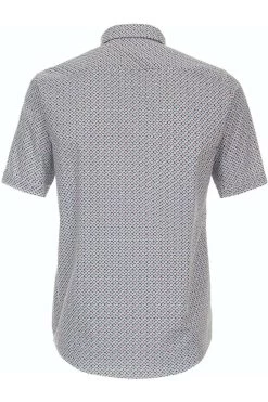 Casa Moda Casual Fit Hemd Orange, Gemustert -Ho ho ho, Mode in Grün. 934042800 450 3 800