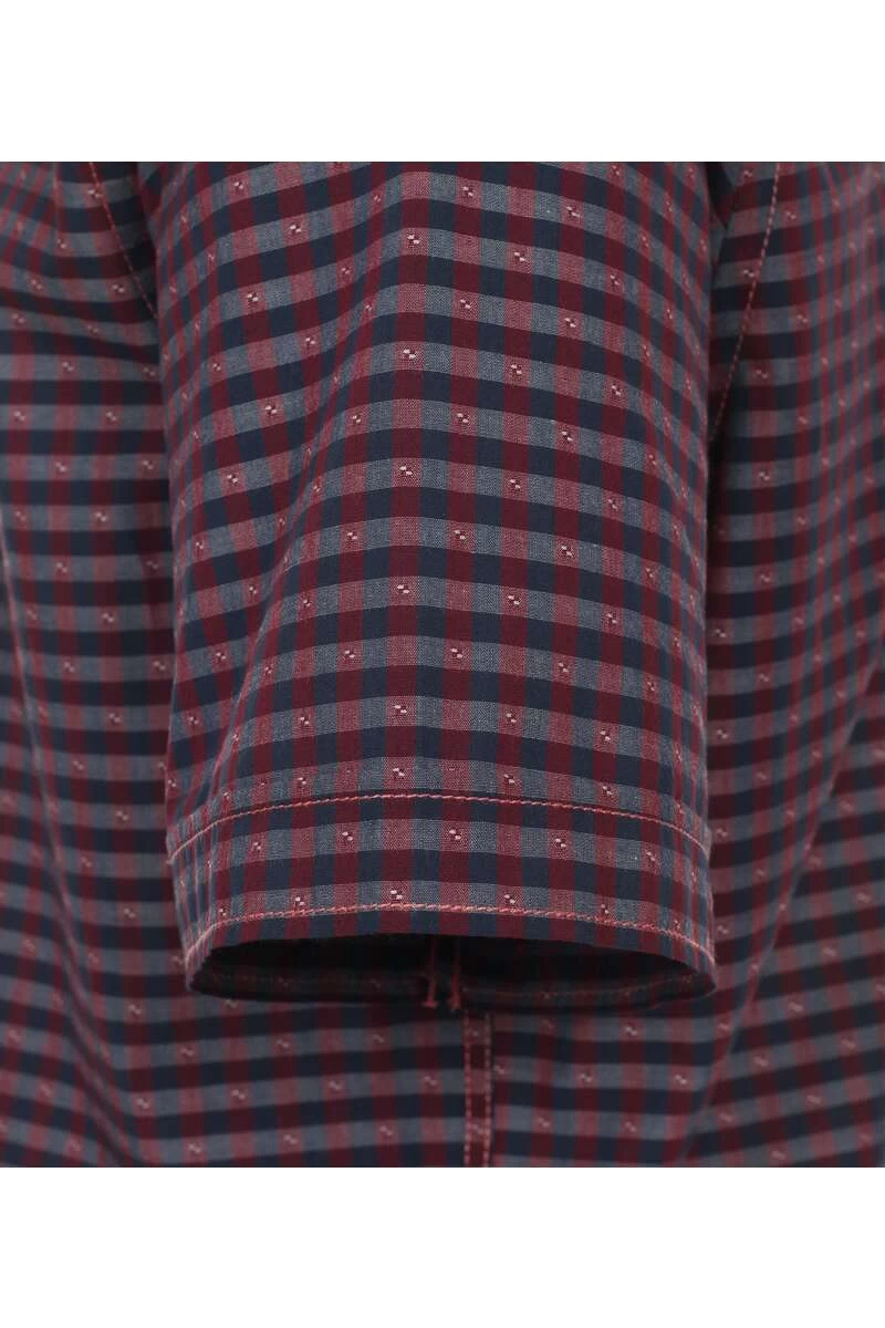 Casa Moda Casual Fit Hemd Rot, Kariert 3 Casa Moda Casual Fit Hemd Rot, Kariert – Bild 3