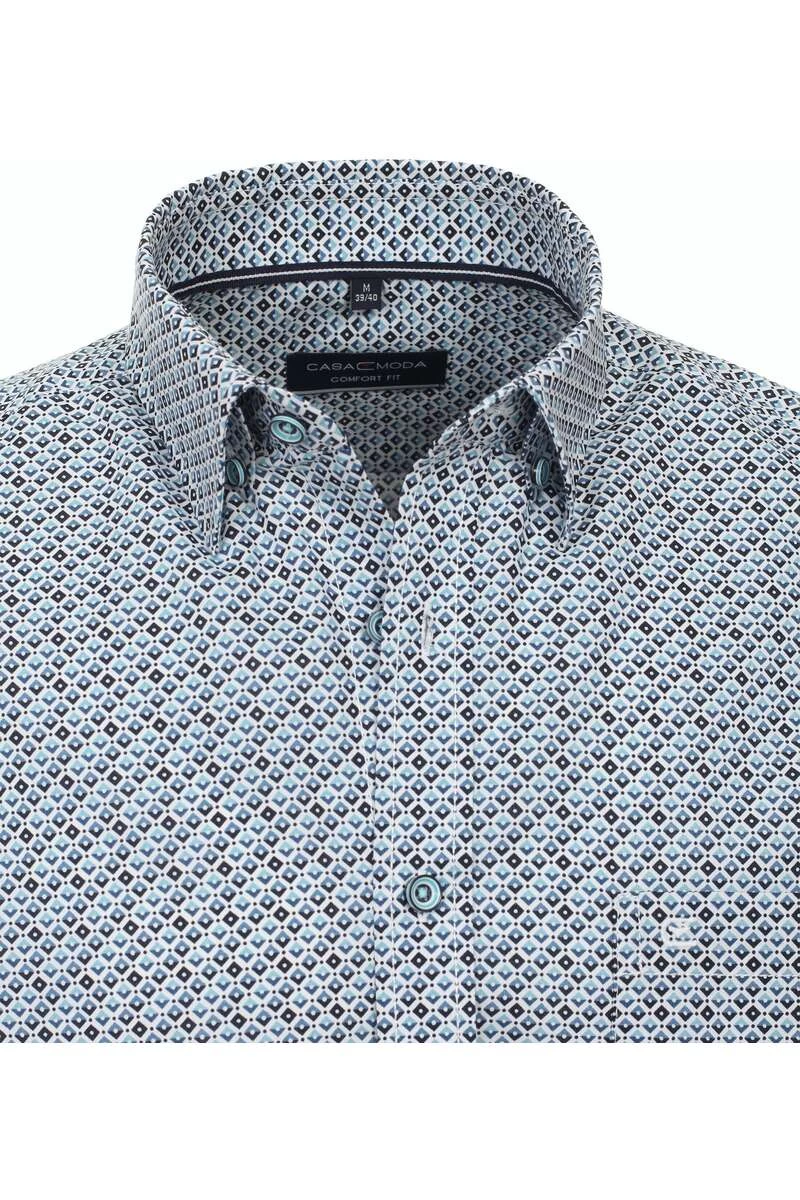 Casa Moda Comfort Fit Hemd Blau/weiss, Gemustert 2 Casa Moda Comfort Fit Hemd Blau/weiss, Gemustert – Bild 2