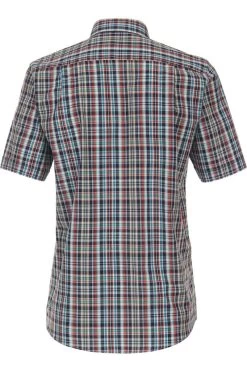 Casa Moda Comfort Fit Hemd Blau/orange, Kariert 7 Casa Moda Comfort Fit Hemd Blau/orange, Kariert -Ho ho ho, Mode in Grün. 934044000 100 4 800