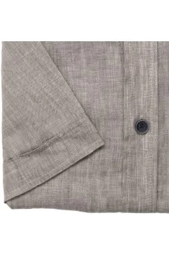 Casa Moda Casual Fit Leinenhemd Beige, Einfarbig -Ho ho ho, Mode in Grün. 934044100 601 2 800