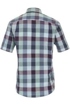 Casa Moda Comfort Fit Hemd Blau/grau, Kariert -Ho ho ho, Mode in Grün. 934048400 100 8 800