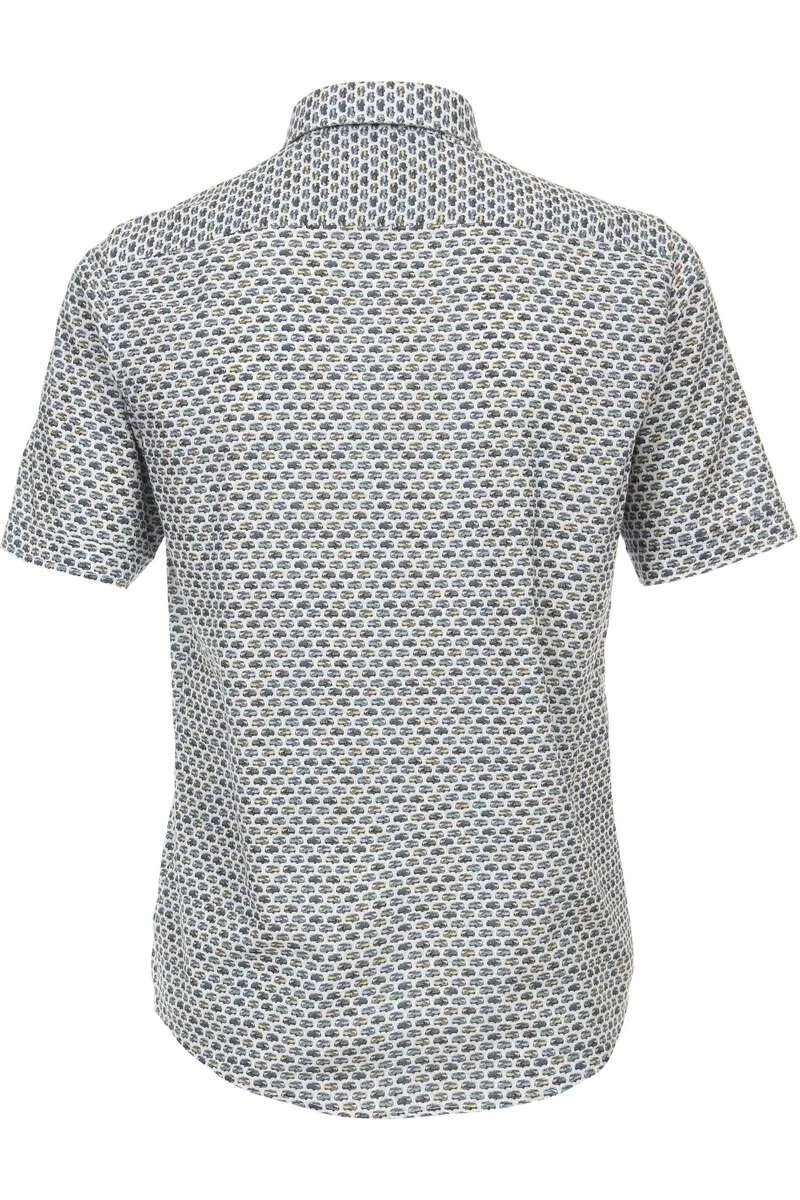 Casa Moda Casual Fit Hemd Weiss, Gemustert 4 Casa Moda Casual Fit Hemd Weiss, Gemustert – Bild 4