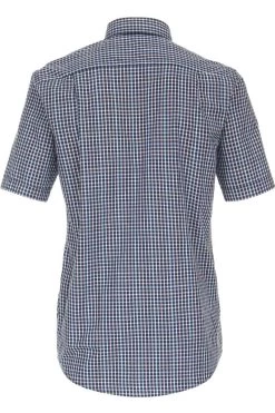 Casa Moda Comfort Fit Hemd Blau/rot, Kariert -Ho ho ho, Mode in Grün. 934092500 400 4 800
