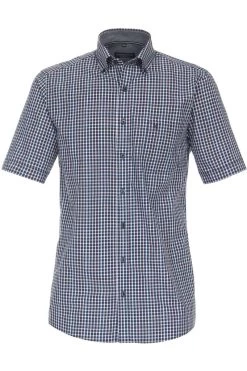 Casa Moda Comfort Fit Hemd Blau/rot, Kariert