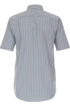 Casa Moda Comfort Fit Hemd Grün, Gemustert -Ho ho ho, Mode in Grün. 934093100 300 9 800