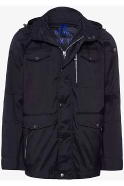 Brax Normal Fit Herren Parka  Navy
