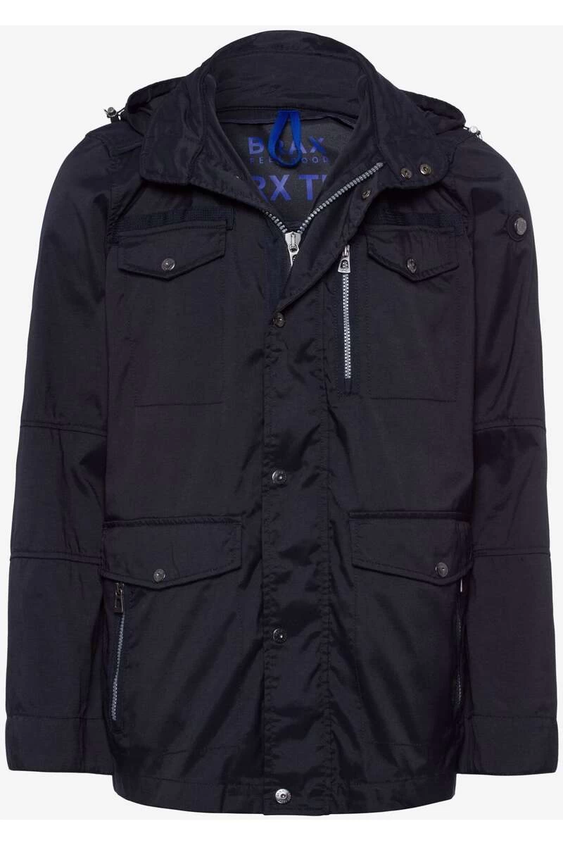 Brax Normal Fit Herren Parka Navy 1 Brax Normal Fit Herren Parka Navy