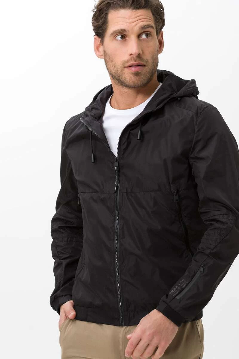 Brax Normal Fit Blouson Schwarz 4 Brax Normal Fit Blouson Schwarz – Bild 4