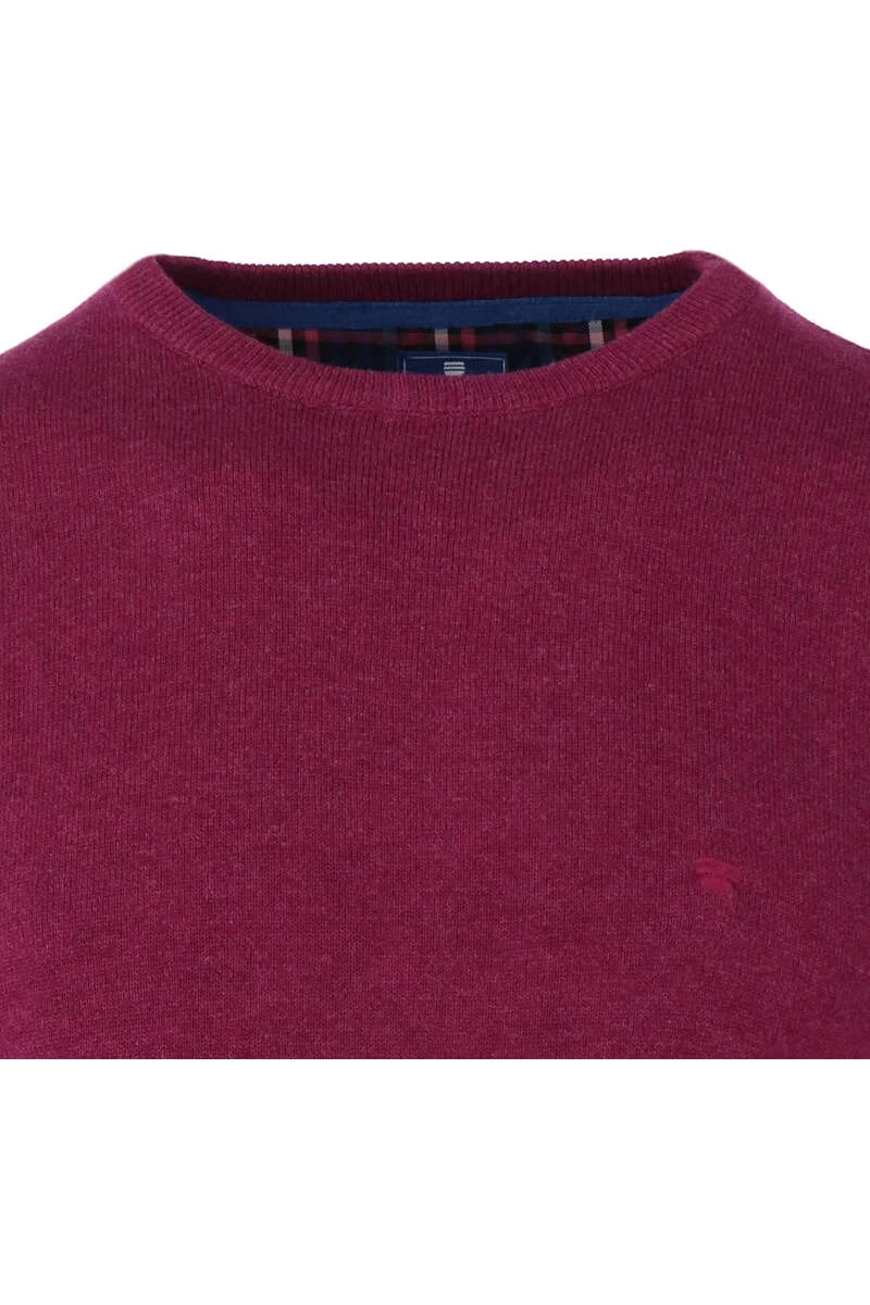 Redmond Herren Pullover Rundhals Lila 2 Redmond Herren Pullover Rundhals Lila – Bild 2