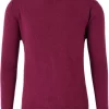 Redmond Herren Pullover Rundhals Lila