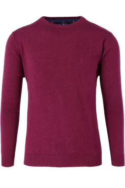Redmond Herren Pullover Rundhals Lila