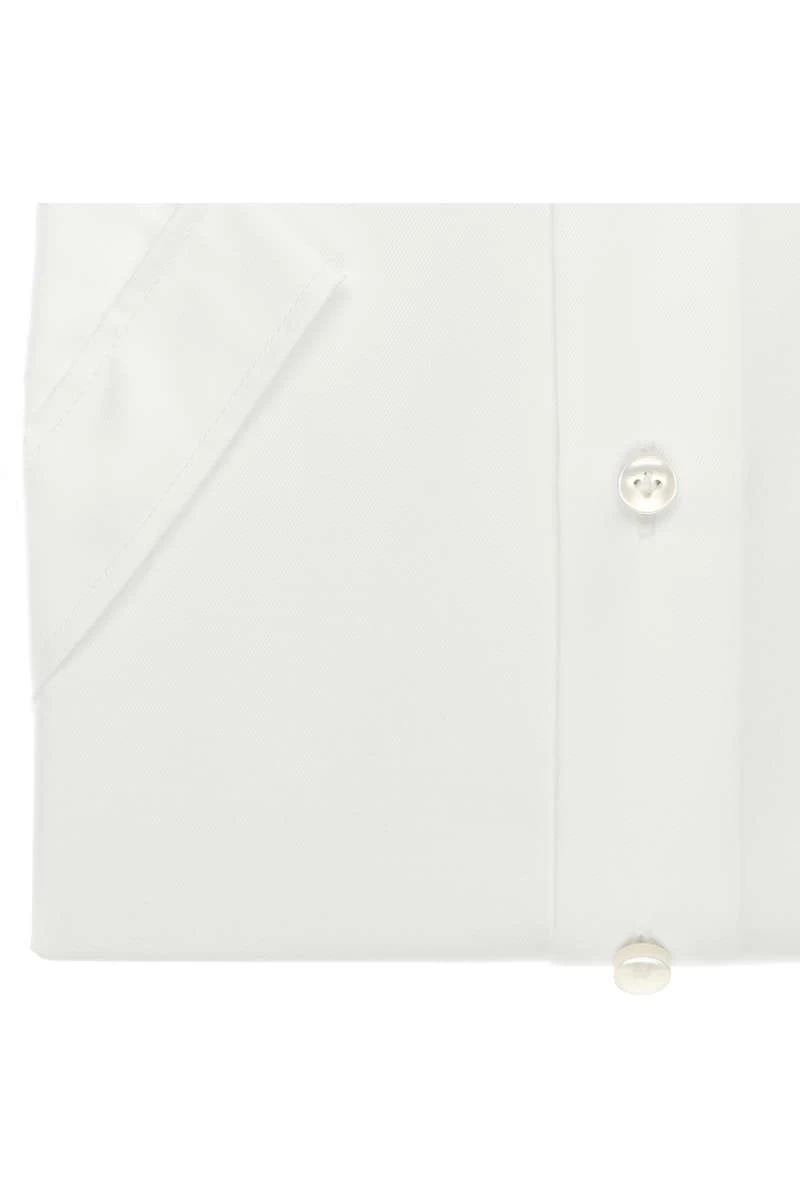 Jacques Britt Custom Fit Hemd Weiss, Einfarbig 3 Jacques Britt Custom Fit Hemd Weiss, Einfarbig – Bild 3