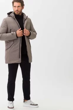 Brax Normal Fit Herren Mantel Grau 7 Brax Normal Fit Herren Mantel Grau -Ho ho ho, Mode in Grün. 991204 75055500 54 3 800