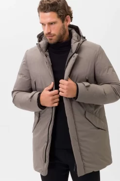 Brax Normal Fit Herren Mantel Grau 8 Brax Normal Fit Herren Mantel Grau -Ho ho ho, Mode in Grün. 991204 75055500 54 4 800