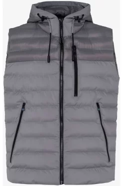 Brax Normal Fit Herren Steppweste  Grau