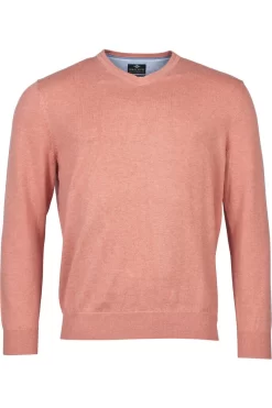 Baileys Regular Fit Sweatshirt V-Ausschnitt Rosa