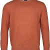Baileys Regular Fit Herren Pullover Rundhals Orange