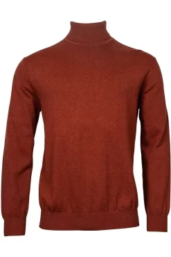 Baileys Tailored Fit Herren Rollkragenpullover Rost