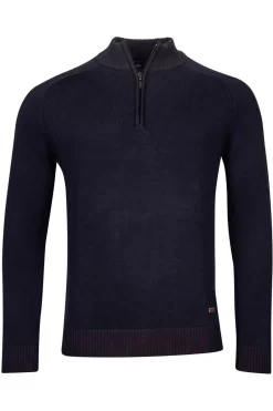 Baileys Regular Fit TroyerZip Navy