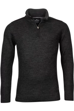 Baileys Tailored Fit Herren Pullover Dunkelgrau