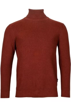 Baileys Tailored Fit Herren Rollkragenpullover Rot