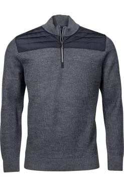 Baileys Regular Fit Sweatshirt Zip Grau