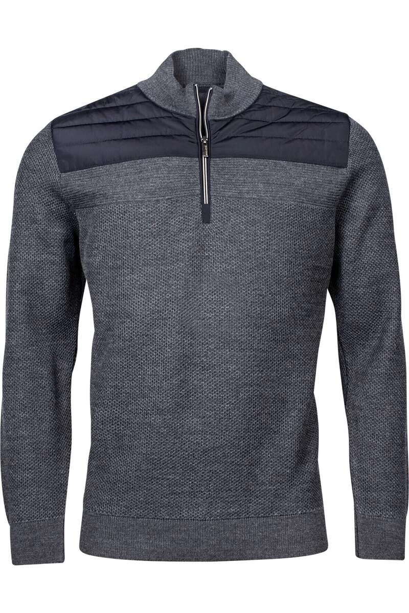 Baileys Regular Fit Sweatshirt Zip Grau 1 Baileys Regular Fit Sweatshirt Zip Grau