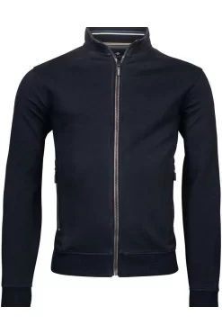 Baileys Tailored Fit Weste Zip Navy