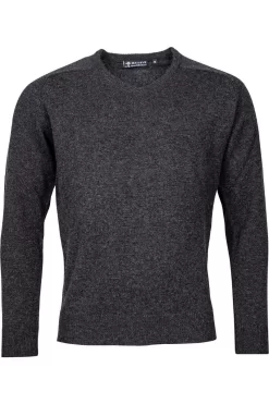 Baileys Regular Fit Sweatshirt V-Ausschnitt Grau