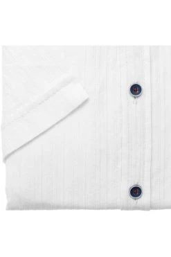 Jupiter Casual Modern Fit Hemd Weiss, Einfarbig -Ho ho ho, Mode in Grün. JD40030 52121 900 2 800