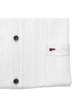 Jupiter Casual Modern Fit Hemd Weiss, Einfarbig -Ho ho ho, Mode in Grün. JD40030 52121 900 4 800