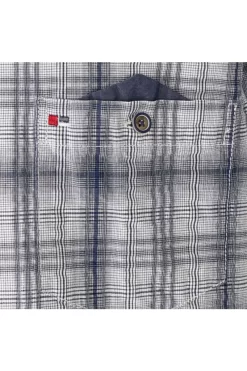 Jupiter Casual Short Style Hemd Dunkelblau, Kariert 5 Jupiter Casual Short Style Hemd Dunkelblau, Kariert -Ho ho ho, Mode in Grün. JD60007 52101 156 3 800