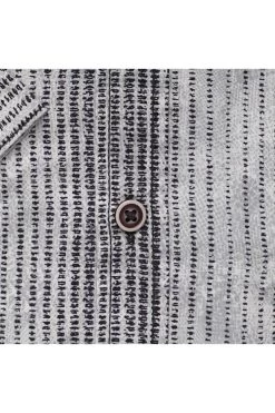 Jupiter Casual Short Style Hemd Grau, Gemustert -Ho ho ho, Mode in Grün. JD60014 52121 773 3 800