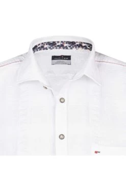 Jupiter Casual Short Style Hemd Weiss, Einfarbig -Ho ho ho, Mode in Grün. JD60030 52121 900 2 800