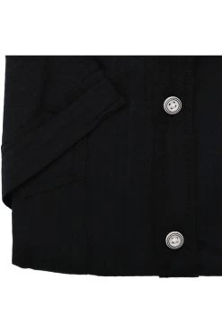 Jupiter Casual Short Style Hemd Schwarz, Einfarbig -Ho ho ho, Mode in Grün. JD60041 52122 001 2 800