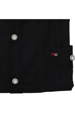 Jupiter Casual Short Style Hemd Schwarz, Einfarbig -Ho ho ho, Mode in Grün. JD60041 52122 001 4 800