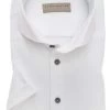 John Miller Slim Fit Jerseyhemd Weiss, Einfarbig