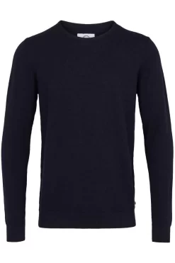 Kronstadt Johs Regular Fit Sweatshirt Rundhals Marine