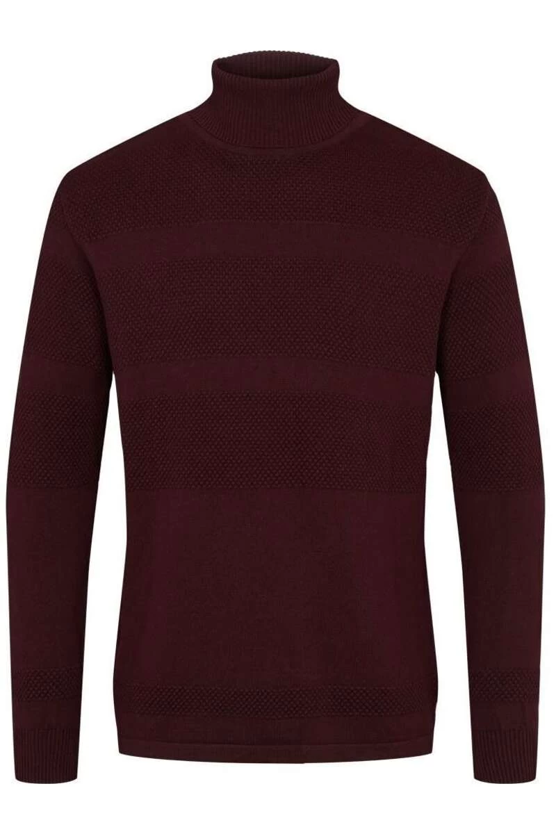 Kronstadt Regular Fit Herren Rollkragenpullover Weinrot 1 Kronstadt Regular Fit Herren Rollkragenpullover Weinrot