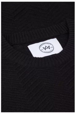 Kronstadt Carlo Fitted Body Sweatshirt Rundhals Schwarz 5 Kronstadt Carlo Fitted Body Sweatshirt Rundhals Schwarz -Ho ho ho, Mode in Grün. KS 50026 BLACK 2 800