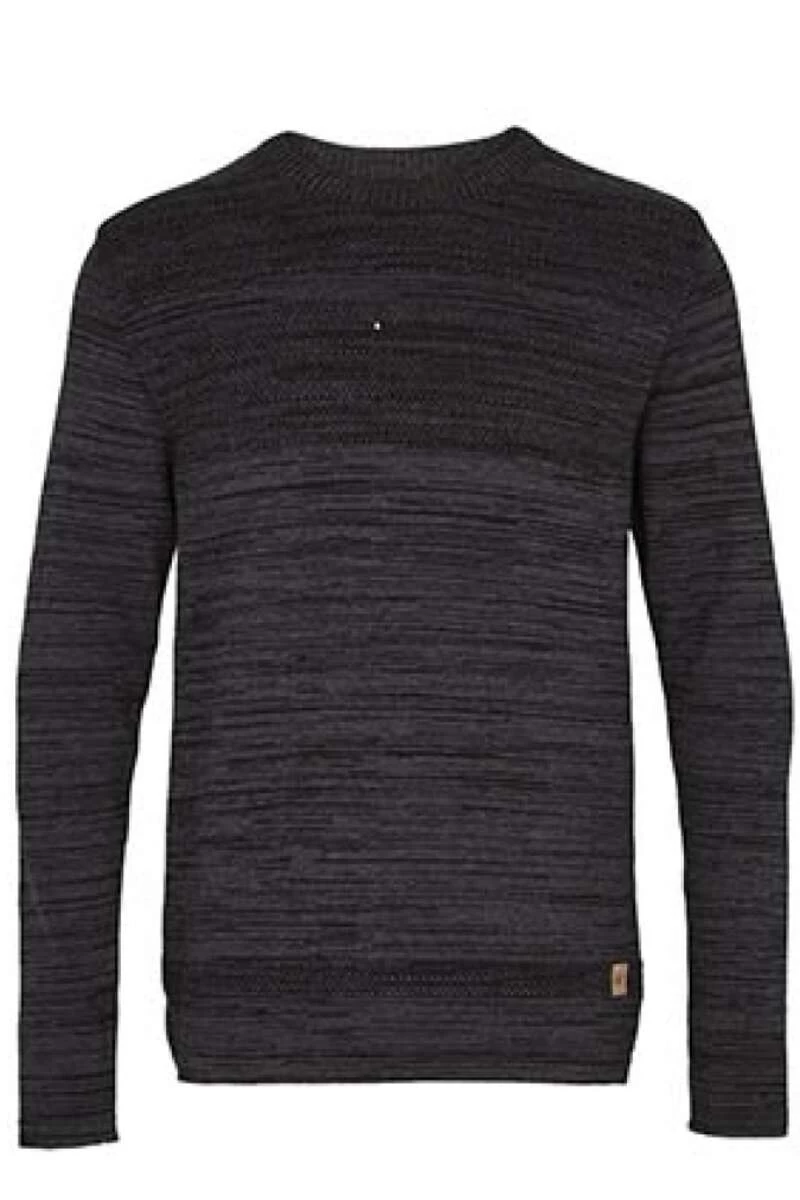 Kronstadt Paul Fitted Body Sweatshirt Rundhals Schwarz 2 Kronstadt Paul Fitted Body Sweatshirt Rundhals Schwarz – Bild 2