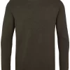 Kronstadt Pep Regular Fit Sweatshirt Rundhals Grün