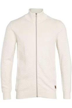 Kronstadt Carlo Zip Regular Fit Sweatjacke Zip Weiss