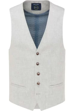 Pierre Cardin Gabriel Modern Fit Weste  Mittelgrau
