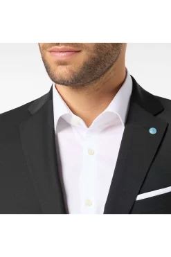 Pierre Cardin Grant Regular Fit Herren Sakko 2-Knopf Schwarz -Ho ho ho, Mode in Grün. PC C4 42253 1401 9000 4 800