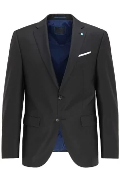 Pierre Cardin Grant Regular Fit Herren Sakko 2-Knopf Schwarz -Ho ho ho, Mode in Grün. PC C4 42253 1401 9000 5 800