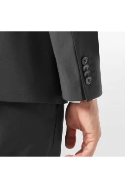 Pierre Cardin Grant Regular Fit Herren Sakko 2-Knopf Anthrazit -Ho ho ho, Mode in Grün. PC C4 42253 1401 9002 3 800