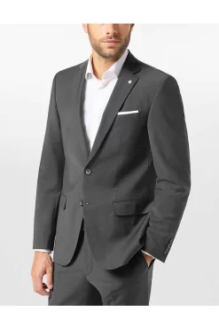 Pierre Cardin Grant Regular Fit Herren Sakko 2-Knopf Anthrazit