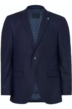 Pierre Cardin Modern Fit Herren Sakko  Blau